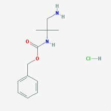 Picture of 2-N-Cbz-2-Methylpropane-1,2-diamine hydrochloride