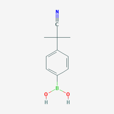 Picture of 2-(4-Boronophenyl)-2-methylpropanenitrile