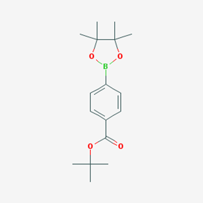 Picture of tert-Butyl 4-(4,4,5,5-tetramethyl-1,3,2-dioxaborolan-2-yl)benzoate