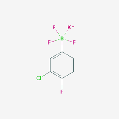 Picture of Potassium (3-chloro-4-fluorophenyl)trifluoroborate