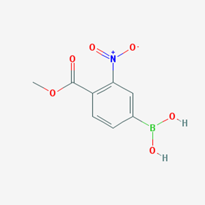 Picture of (4-(Methoxycarbonyl)-3-nitrophenyl)boronic acid