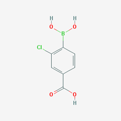Picture of 4-Carboxy-2-chlorophenylboronic acid