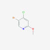Picture of 5-Bromo-4-chloro-2-methoxypyridine