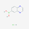 Picture of Quinoxalin-6-ylboronic acid hydrochloride