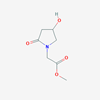 Picture of Methyl 2-(4-hydroxy-2-oxopyrrolidin-1-yl)acetate