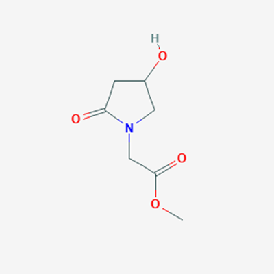 Picture of Methyl 2-(4-hydroxy-2-oxopyrrolidin-1-yl)acetate