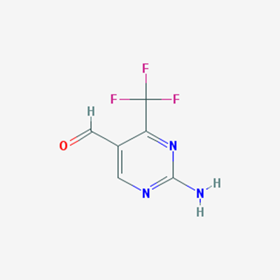Picture of 2-Amino-4-(trifluoromethyl)pyrimidine-5-carbaldehyde