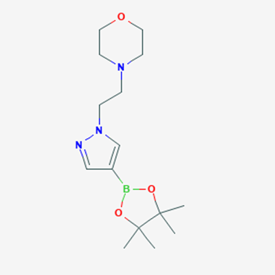 Picture of 4-(2-(4-(4,4,5,5-Tetramethyl-1,3,2-dioxaborolan-2-yl)-1H-pyrazol-1-yl)ethyl)morpholine