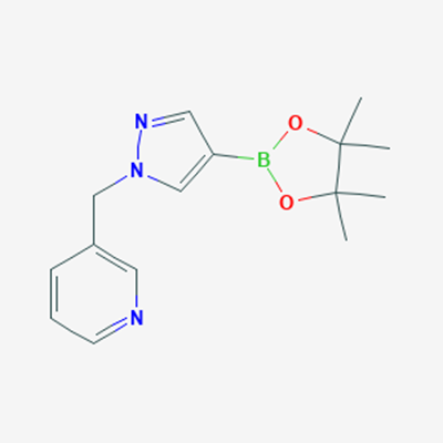 Picture of 3-((4-(4,4,5,5-Tetramethyl-1,3,2-dioxaborolan-2-yl)-1H-pyrazol-1-yl)methyl)pyridine