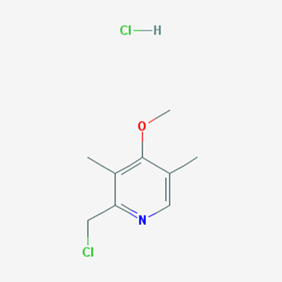 Picture of 2-(Chloromethyl)-4-methoxy-3,5-dimethylpyridine hydrochloride