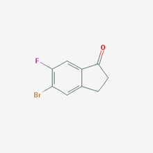 Picture of 5-Bromo-6-fluoro-2,3-dihydro-1H-inden-1-one