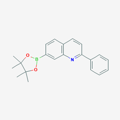 Picture of 2-Phenyl-7-(4,4,5,5-tetramethyl-1,3,2-dioxaborolan-2-yl)quinoline