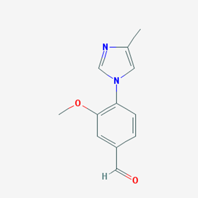 Picture of 3-Methoxy-4-(4-methyl-1H-imidazol-1-yl)benzaldehyde