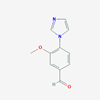 Picture of 4-(1H-Imidazol-1-yl)-3-methoxybenzaldehyde
