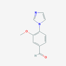 Picture of 4-(1H-Imidazol-1-yl)-3-methoxybenzaldehyde