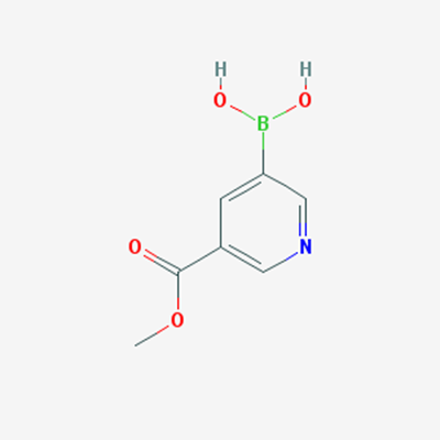 Picture of (5-(Methoxycarbonyl)pyridin-3-yl)boronic acid