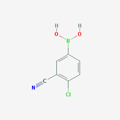 Picture of (4-Chloro-3-cyanophenyl)boronic acid