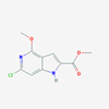 Picture of Methyl 6-chloro-4-methoxy-1H-pyrrolo[3,2-c]pyridine-2-carboxylate