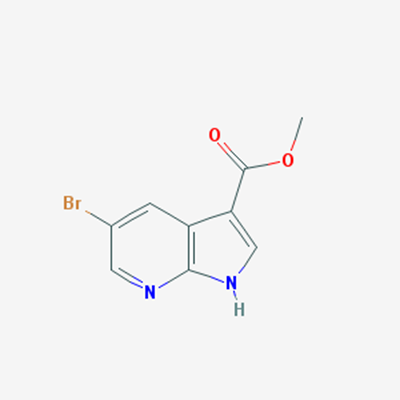 Picture of Methyl 5-bromo-1H-pyrrolo[2,3-b]pyridine-3-carboxylate