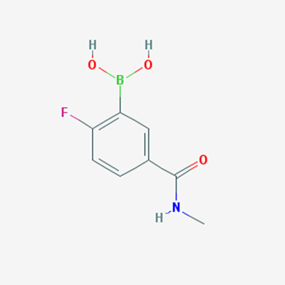 Picture of (2-Fluoro-5-(methylcarbamoyl)phenyl)boronic acid