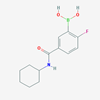 Picture of (5-(Cyclohexylcarbamoyl)-2-fluorophenyl)boronic acid