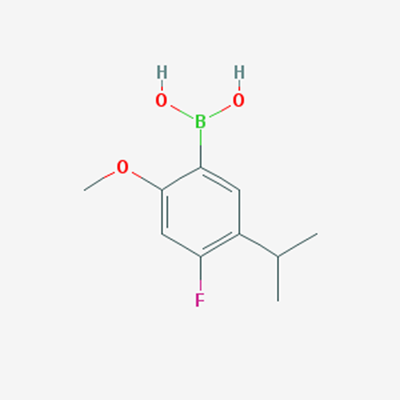 Picture of (4-Fluoro-5-isopropyl-2-methoxyphenyl)boronic acid