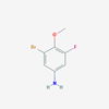 Picture of 3-Bromo-5-fluoro-4-methoxyaniline