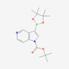 Picture of tert-Butyl 3-(4,4,5,5-tetramethyl-1,3,2-dioxaborolan-2-yl)-1H-pyrrolo[3,2-c]pyridine-1-carboxylate