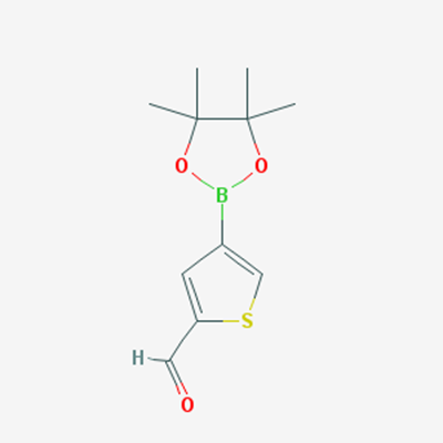 Picture of 4-(4,4,5,5-Tetramethyl-1,3,2-dioxaborolan-2-yl)thiophene-2-carbaldehyde