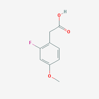 Picture of 2-Fluoro-4-methoxyphenylacetic acid