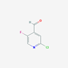 Picture of 2-Chloro-5-fluoroisonicotinaldehyde