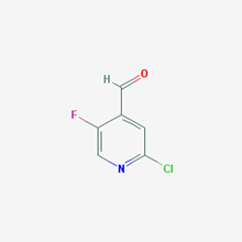Picture of 2-Chloro-5-fluoroisonicotinaldehyde