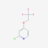 Picture of 2-Chloro-4-(2,2,2-trifluoroethoxy)pyridine