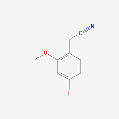 Picture of 2-(4-Fluoro-2-methoxyphenyl)acetonitrile
