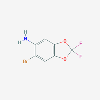 Picture of 6-Bromo-2,2-difluorobenzo[d][1,3]dioxol-5-amine