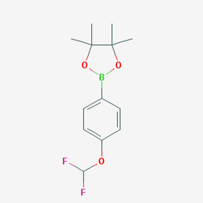 Picture of 2-(4-(Difluoromethoxy)phenyl)-4,4,5,5-tetramethyl-1,3,2-dioxaborolane
