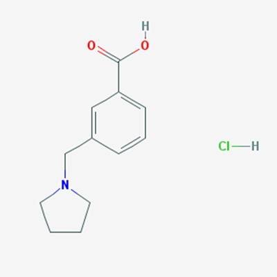 Picture of 3-(Pyrrolidin-1-ylmethyl)benzoic acid hydrochloride
