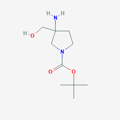 Picture of tert-Butyl 3-amino-3-(hydroxymethyl)pyrrolidine-1-carboxylate