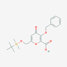 Picture of 3-(Benzyloxy)-6-(((tert-butyldimethylsilyl)oxy)methyl)-4-oxo-4H-pyran-2-carboxylic acid