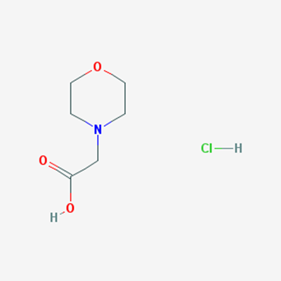 Picture of 4-Morpholineacetic acid, hydrochloride (1:1)