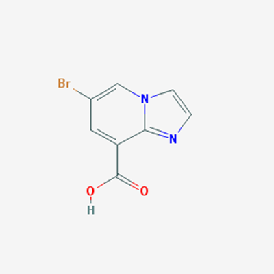 Picture of 6-Bromoimidazo[1,2-a]pyridine-8-carboxylic acid