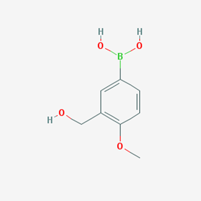 Picture of (3-(Hydroxymethyl)-4-methoxyphenyl)boronic acid