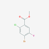 Picture of Methyl 4-bromo-2-chloro-5-fluorobenzoate