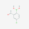 Picture of 4-Chloro-2-formylphenylboronic acid