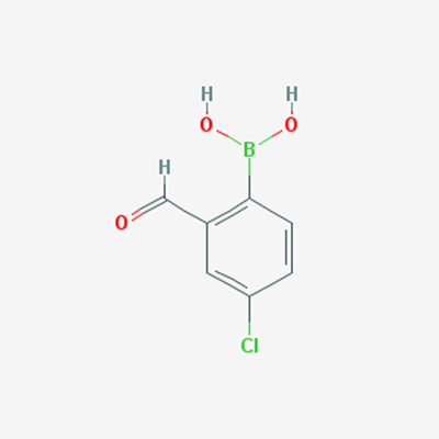 Picture of 4-Chloro-2-formylphenylboronic acid