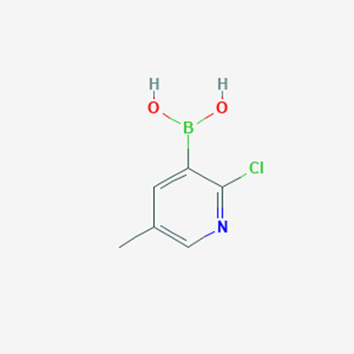 Picture of 2-Chloro-5-methylpyridine-3-boronic acid