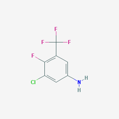Picture of 3-Chloro-4-fluoro-5-(trifluoromethyl)aniline