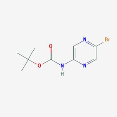 Picture of tert-Butyl (5-bromopyrazin-2-yl)carbamate