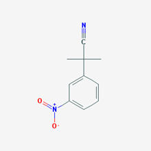 Picture of 2-Methyl-2-(3-nitrophenyl)propanenitrile