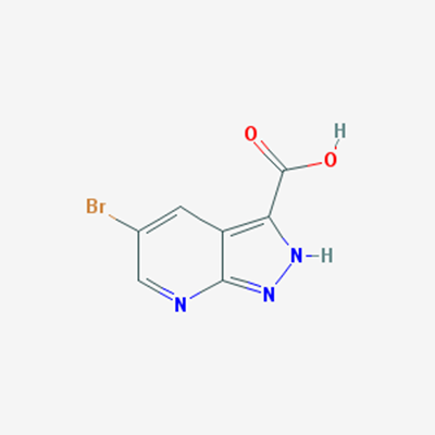 Picture of 5-Bromo-1H-pyrazolo[3,4-b]pyridine-3-carboxylic acid